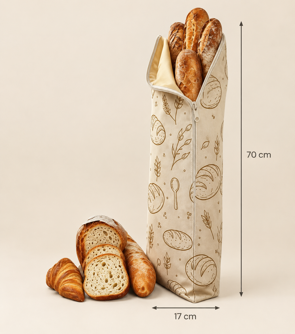 Pansafe Baguette – Bolsas para barras de pan (pack de 2)