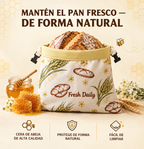 Pansafe Hogaza – Bolsa de pan de cera de abeja